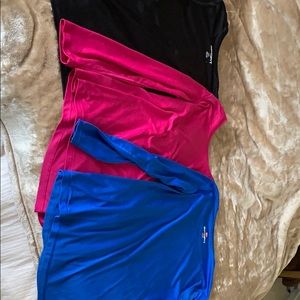 3 Hanes Workout tops